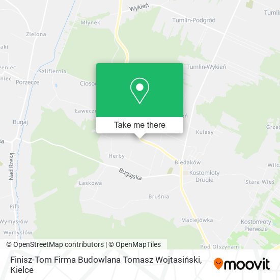 Карта Finisz-Tom Firma Budowlana Tomasz Wojtasiński