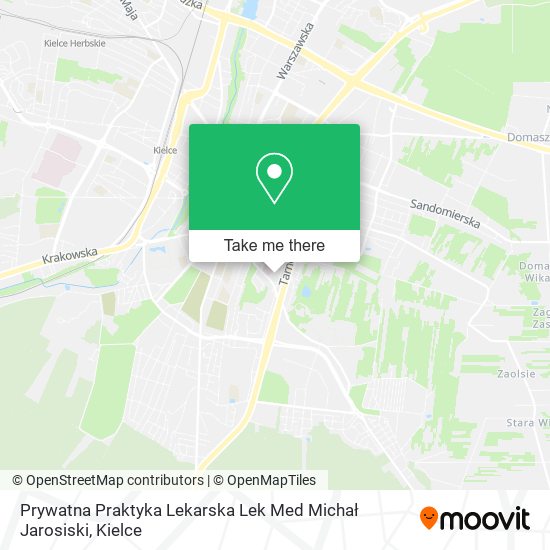 Карта Prywatna Praktyka Lekarska Lek Med Michał Jarosiski