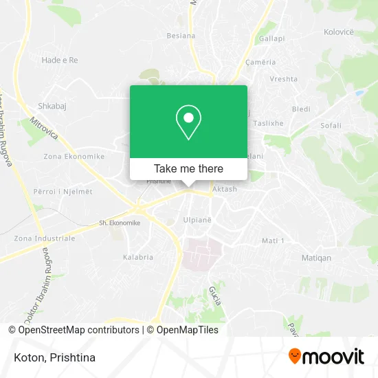 Koton map