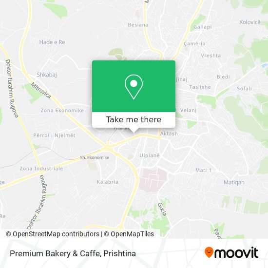 Premium Bakery & Caffe mapa