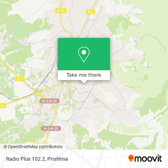 Radio Plus 102.2 mapa
