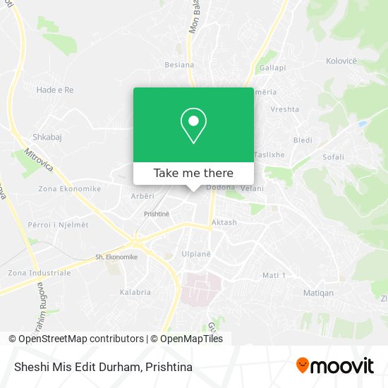 Sheshi Mis Edit Durham mapa