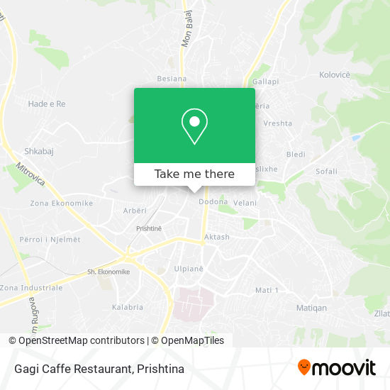 Gagi Caffe Restaurant mapa