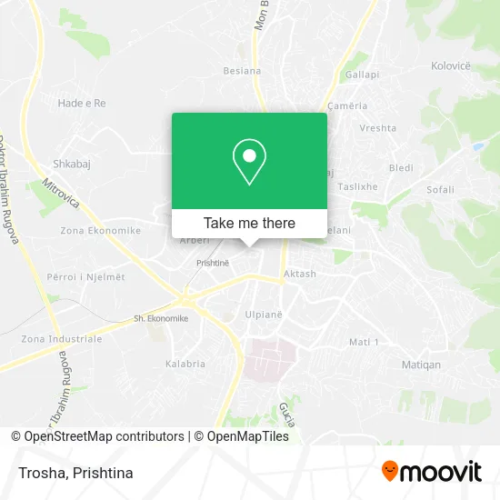 Trosha map