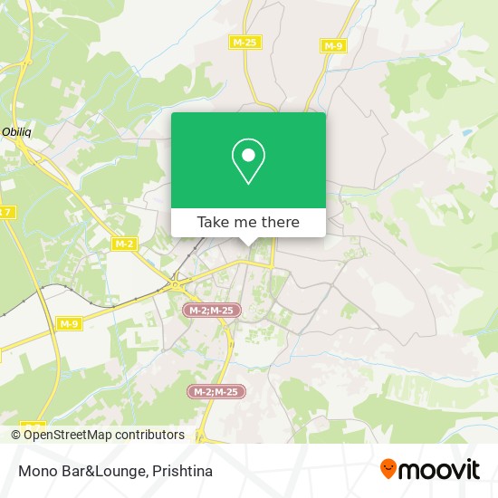 Mono Bar&Lounge map