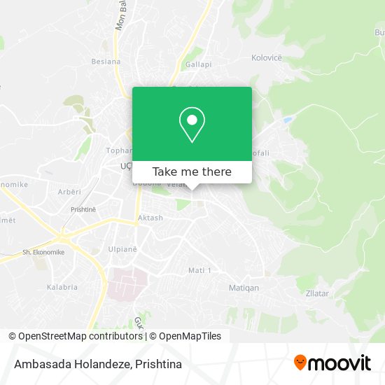 Ambasada Holandeze map