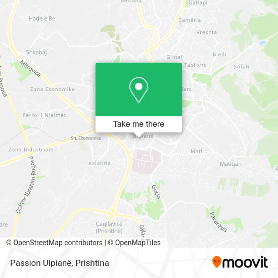 Passion Ulpianë map