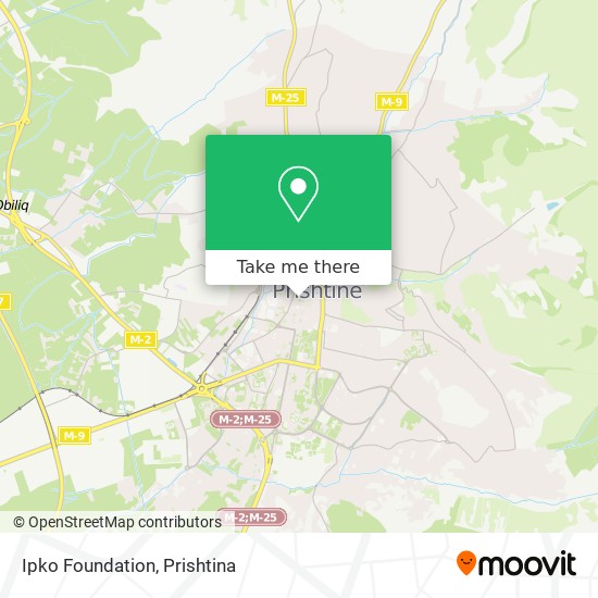 Ipko Foundation mapa