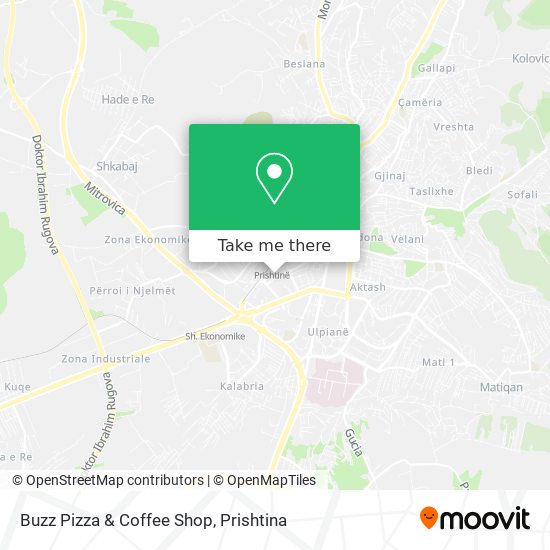 Buzz Pizza & Coffee Shop mapa