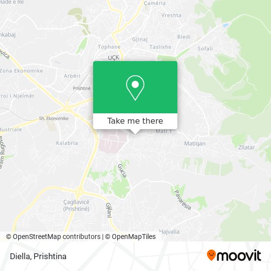 Diella map