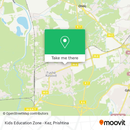 Kids Education Zone - Kez mapa