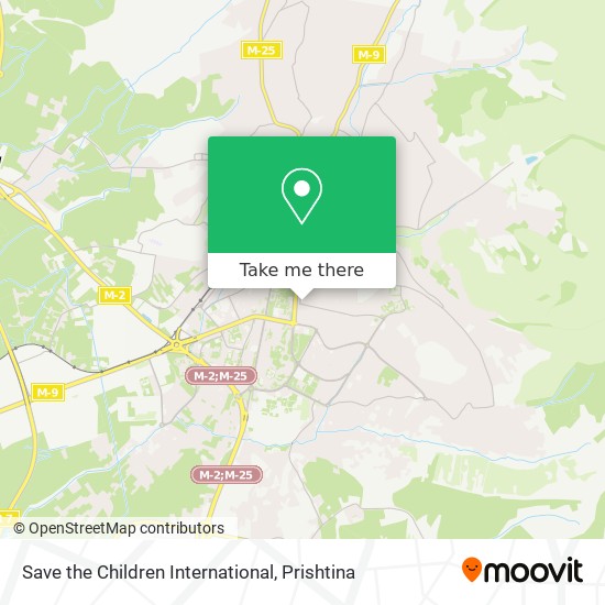 Save the Children International map
