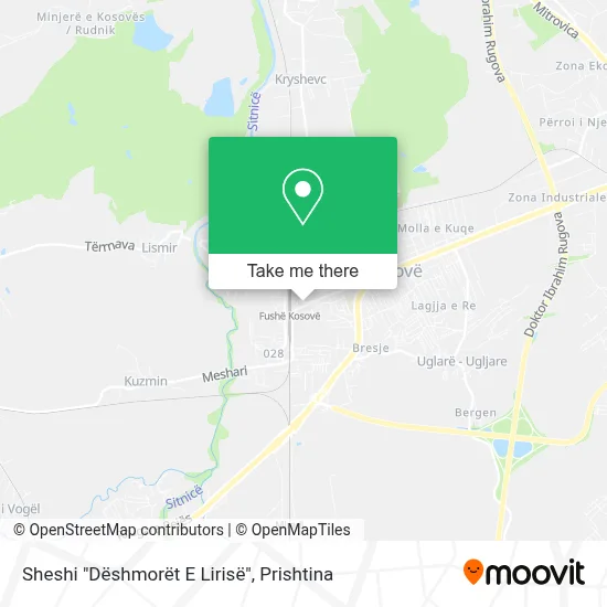 Sheshi "Dëshmorët E Lirisë" map