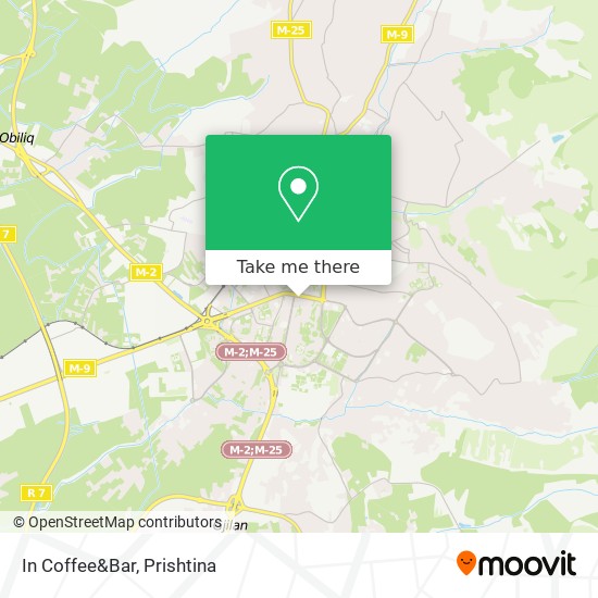 In Coffee&Bar mapa
