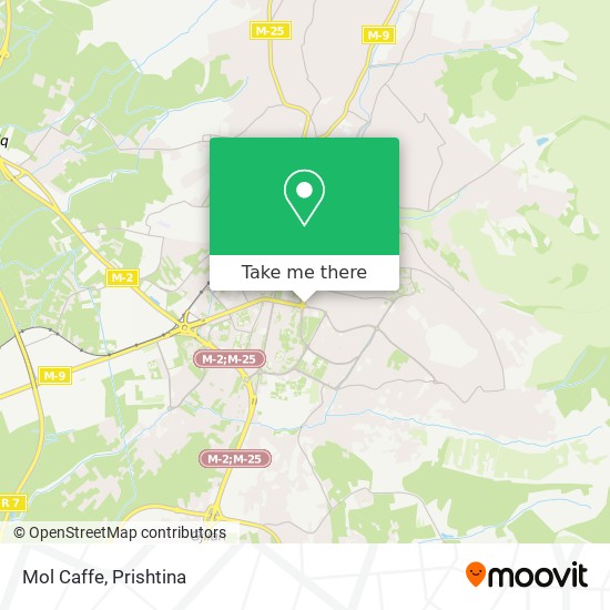 Mol Caffe map
