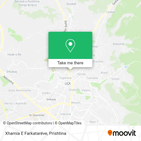Xhamia E Farkatarëve map