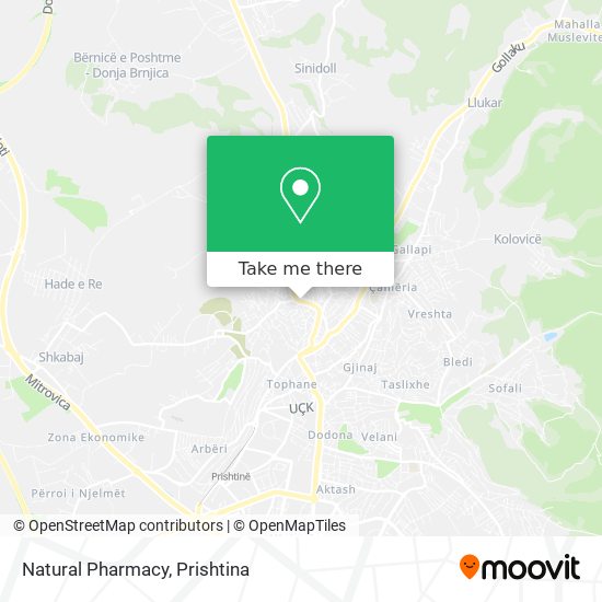 Natural Pharmacy mapa