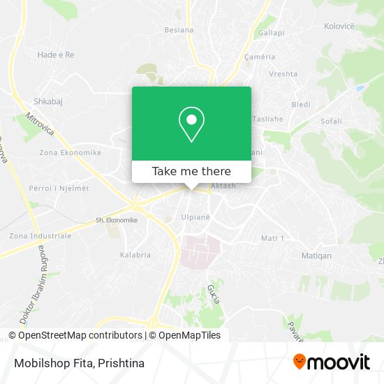 Mobilshop Fita map