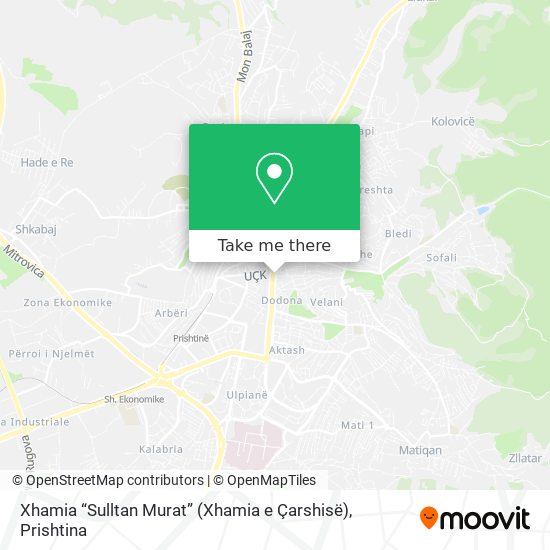 Xhamia “Sulltan Murat” (Xhamia e Çarshisë) map