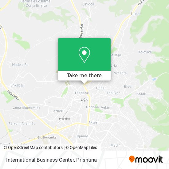 International Business Center map