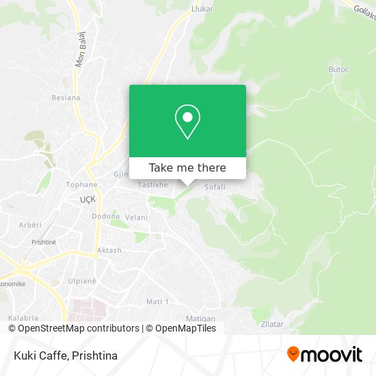 Kuki Caffe map