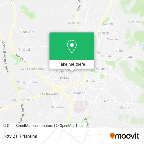Rtv 21 map