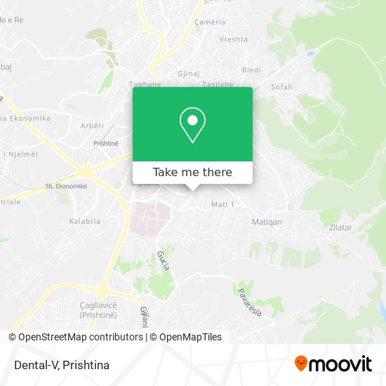 Dental-V map