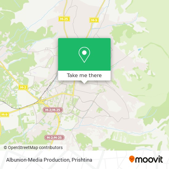 Albunion-Media Production map