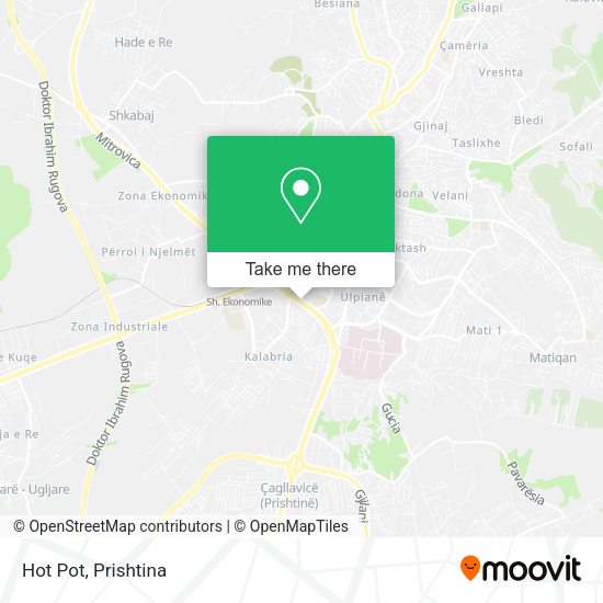 Hot Pot map