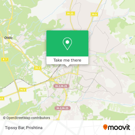 Tipssy Bar mapa
