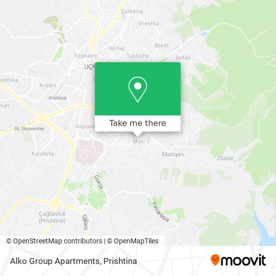Alko Group Apartments map