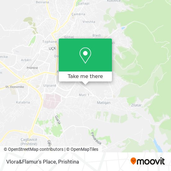 Vlora&Flamur's Place mapa