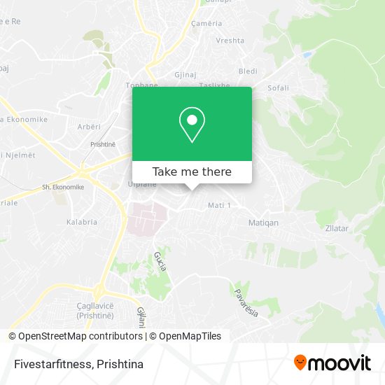 Fivestarfitness map