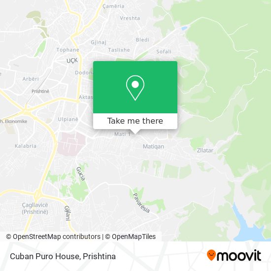 Cuban Puro House map