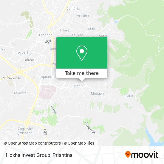 Hoxha Invest Group map