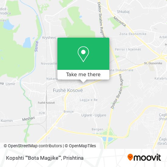 Kopshti ""Bota Magjike"" map