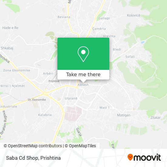 Saba Cd Shop map