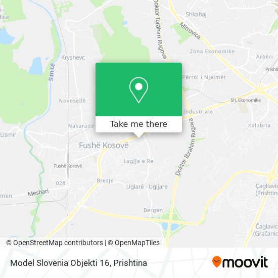 Model Slovenia Objekti 16 map