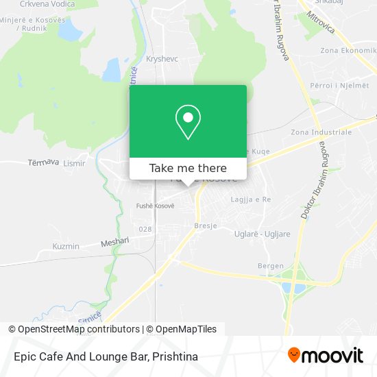 Epic Cafe And Lounge Bar mapa