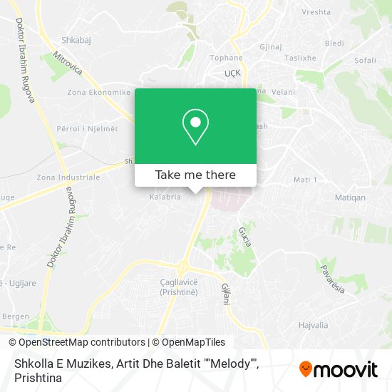 Shkolla E Muzikes, Artit Dhe Baletit ""Melody"" map