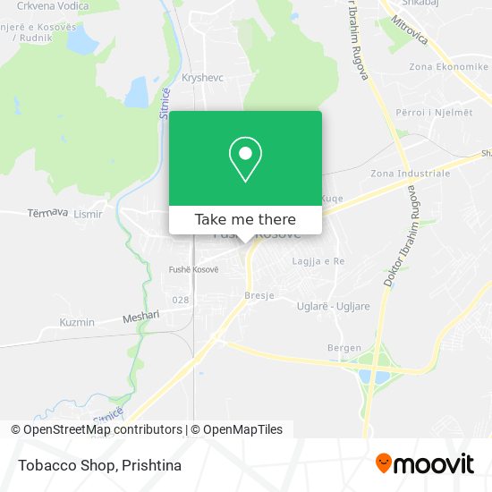 Tobacco Shop mapa