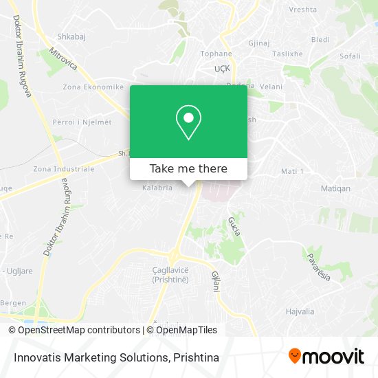 Innovatis Marketing Solutions map