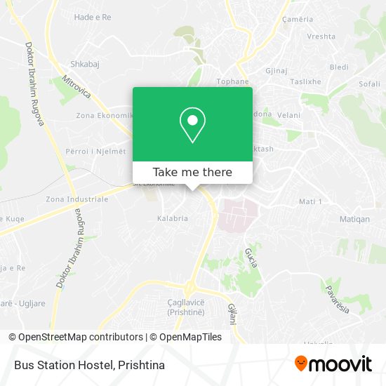 Bus Station Hostel mapa