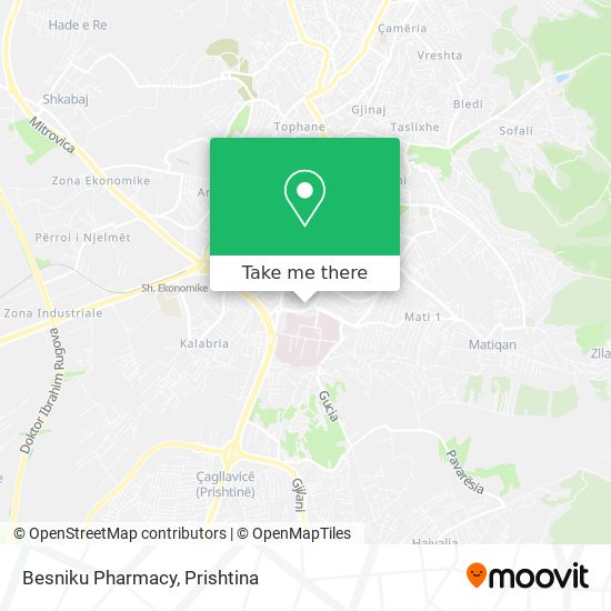 Besniku Pharmacy map