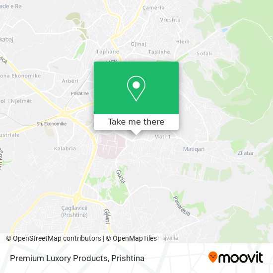 Premium Luxory Products map