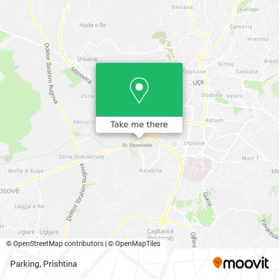 Parking map