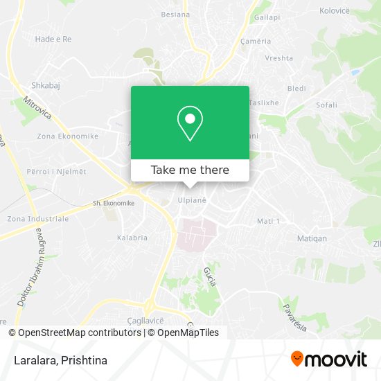 Laralara map