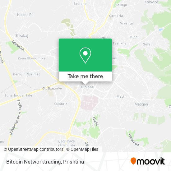 Bitcoin Networktrading mapa