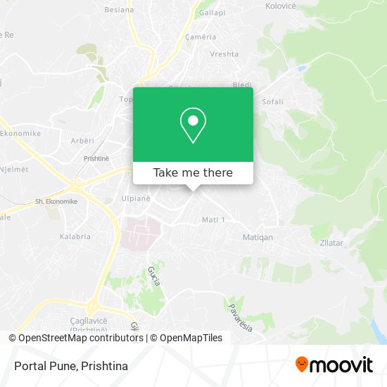 Portal Pune map