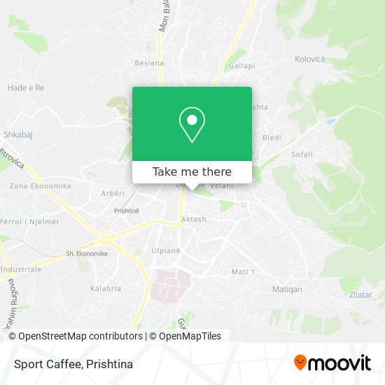 Sport Caffee map